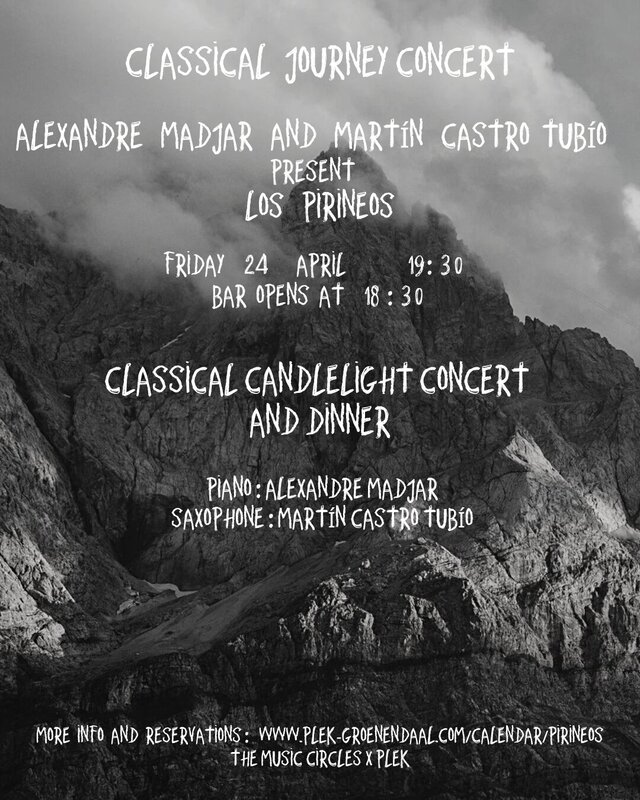 Concerten Klassiek Kaarslich Concert Alexandre Madjar MartÍn Castro Tubio