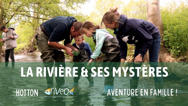 Ontspanning De rivier haar geheimen natuuractiviteit voor gezinnen Hotton (Ardennen)
