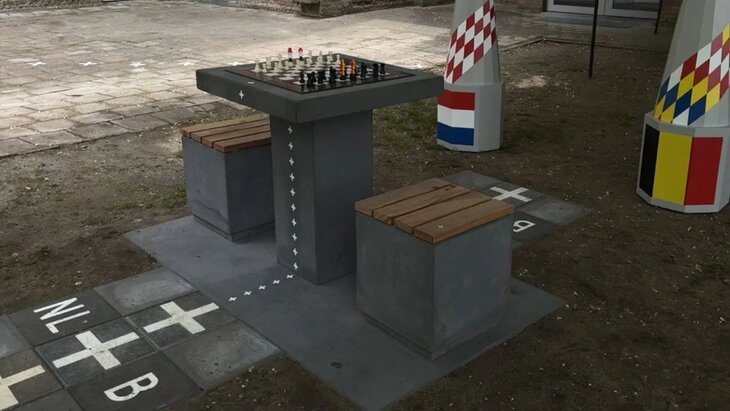 Ontspanning Schaken de grens