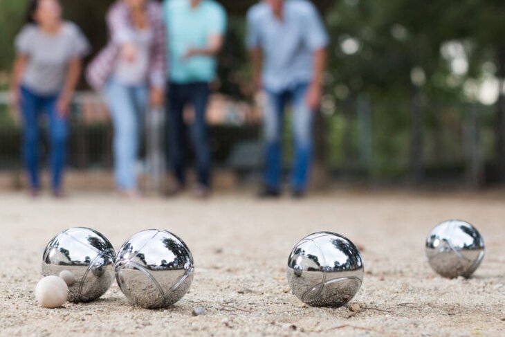 Ontspanning Petanque-banen