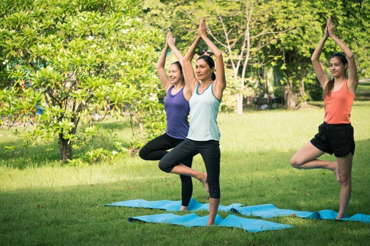 Ontspanning Ochtend-YOGA de tuin