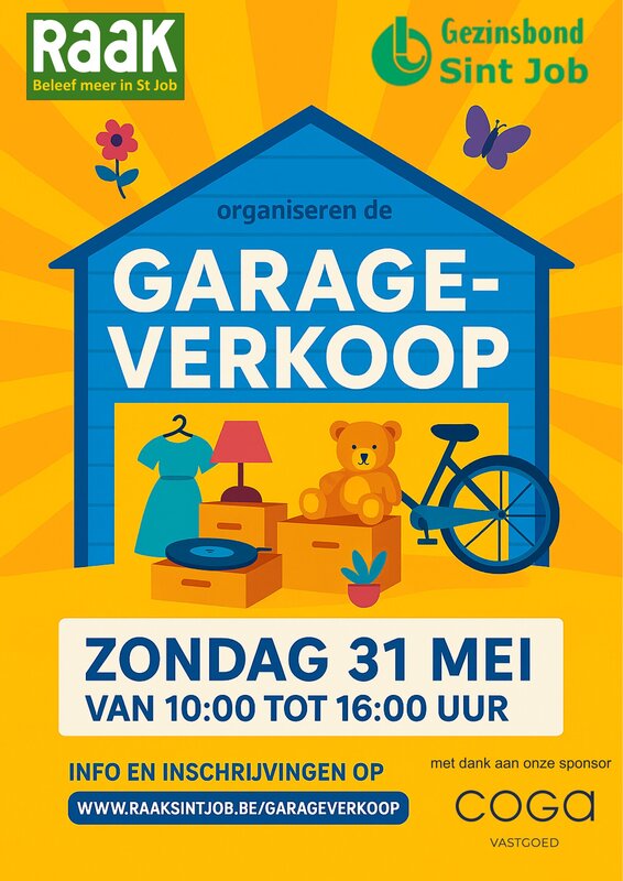  16de Garageverkoop Sint-Job