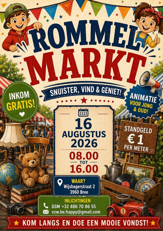  Rommelmarkt Be Happy