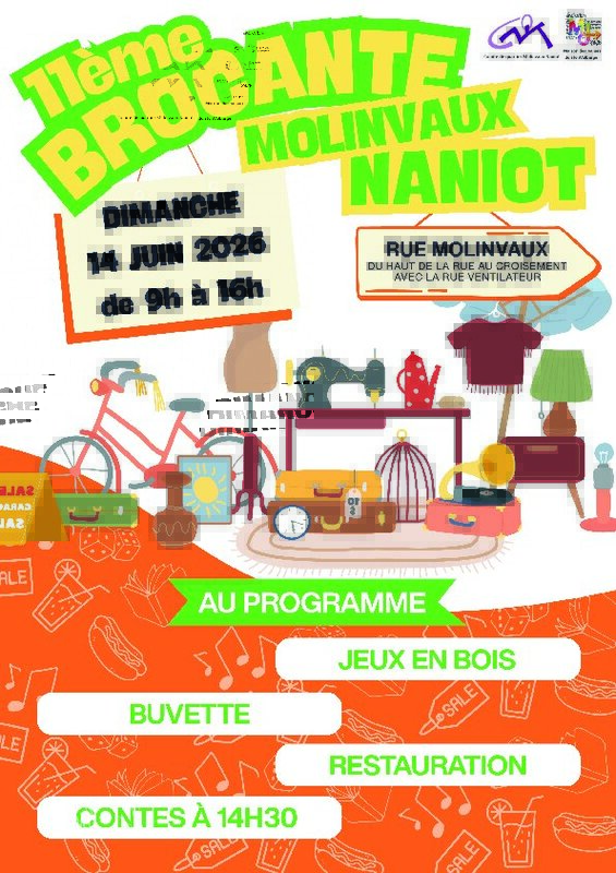  11e rommelmarkt Molinvaux-Naniot