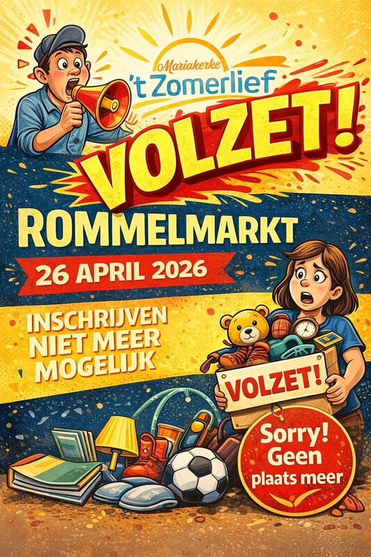  Zomerliefkermis rommelmarkt