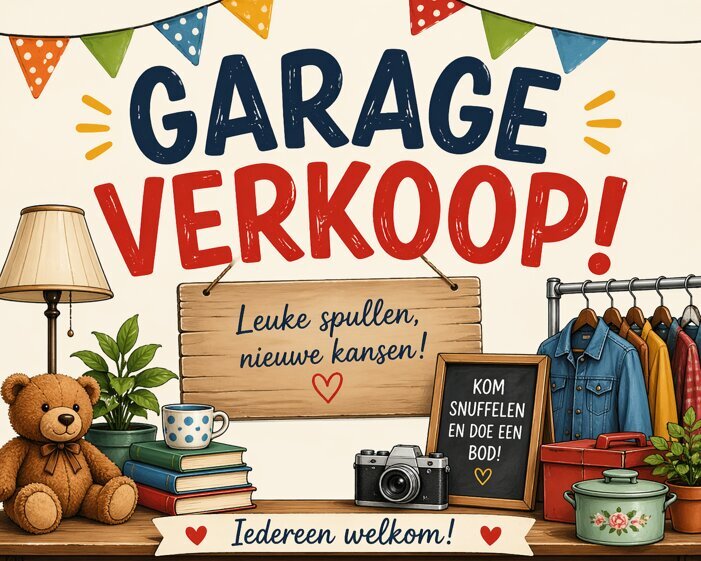  5de editie Garageverkoop