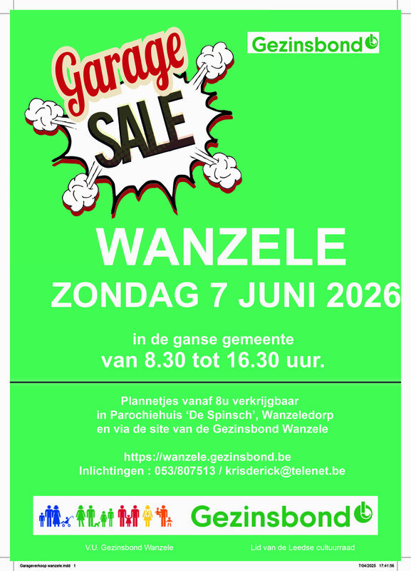  Garageverkoop de ganse gemeente