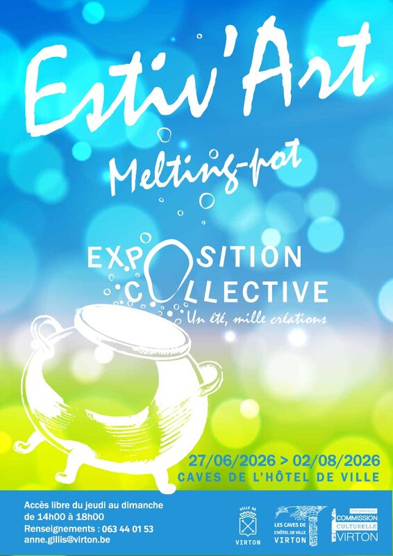 Tentoonstellingen Estiv'art - Melting-pot 2026. Collectieve tentoonstelling