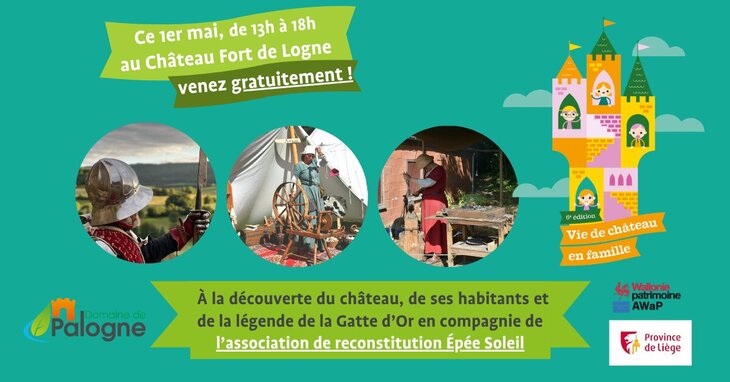 Ontspanning Een dagje met gezin het kasteel Gratis toegang !