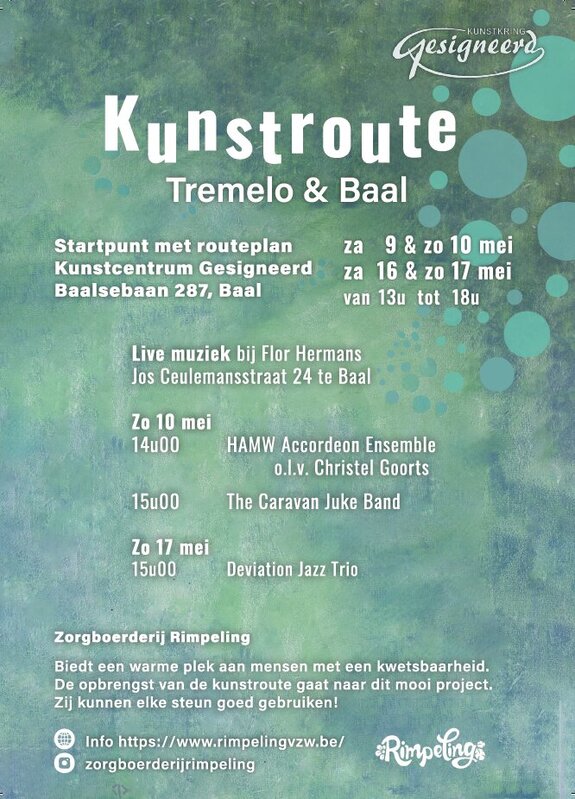 Tentoonstellingen Kunstroute Tremelo & Baal