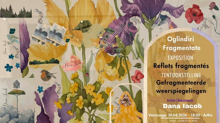 Tentoonstellingen Vernissage: "Reflets Fragmentés" Tentoonstelling Dana Iacob