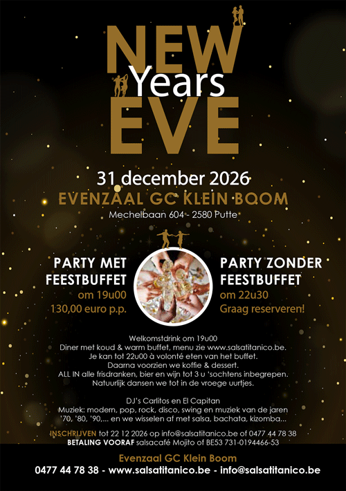 Nachtleven ✨ Year’s Eve: Diner & Party ✨