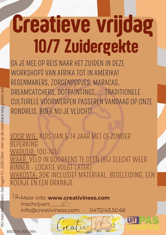 Workshops Creatieve vrijdag - Lolympics