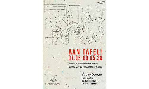 Tentoonstellingen  Aan Tafel - expositie Atelier Kamiano