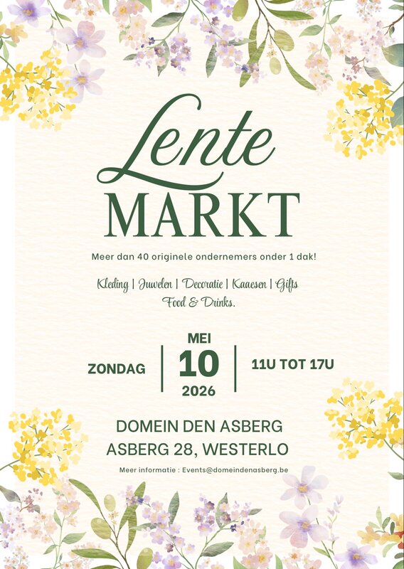 Ontspanning Lentemarkt