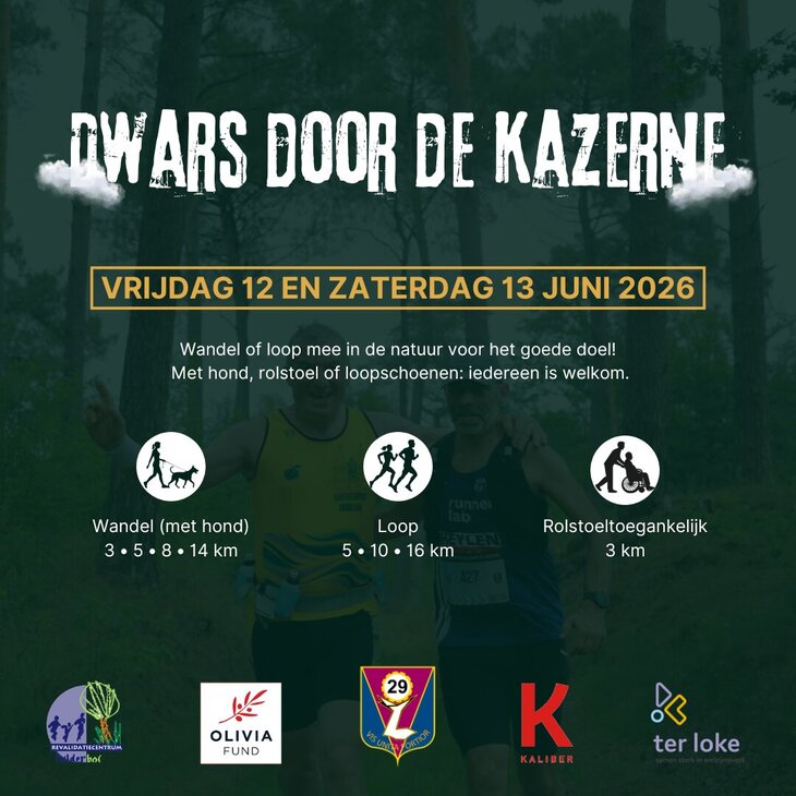 Ontspanning Natuurwandeling Dwars Door Kazerne