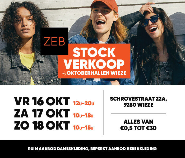 Ontspanning Zeb Stockverkoop herfst artikelen