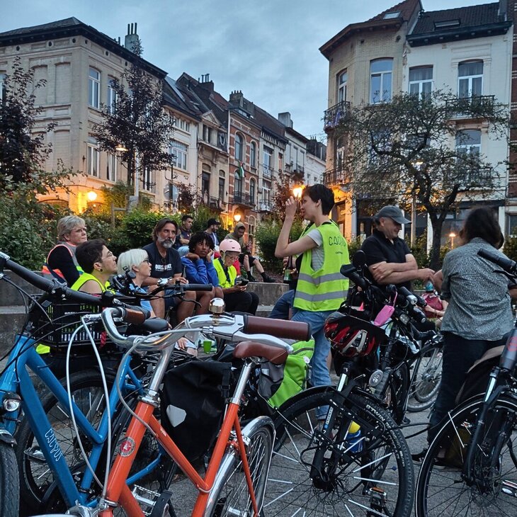 Ontspanning Fietstocht Brussels Night: Park Laken