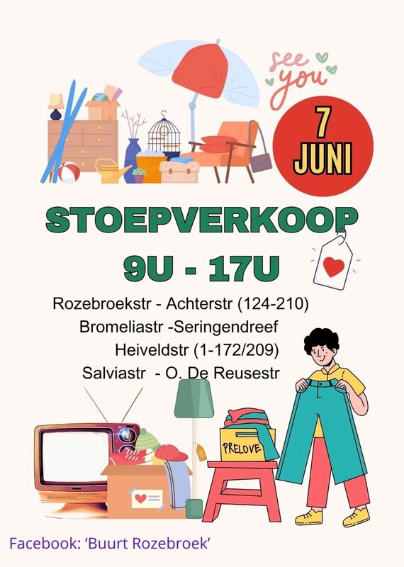  Stoepverkoop Buurt Rozebroek
