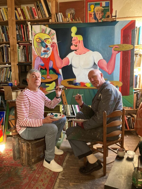 Tentoonstellingen Herr Seele Kamagurka  Oogappels 