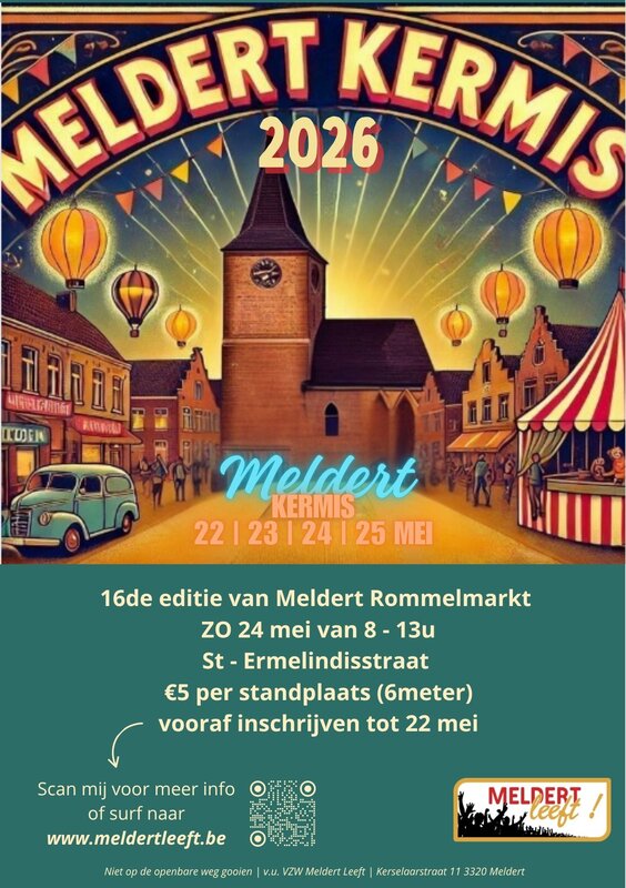  Gezellige Rommelmarkt Meldert Hoegaarden
