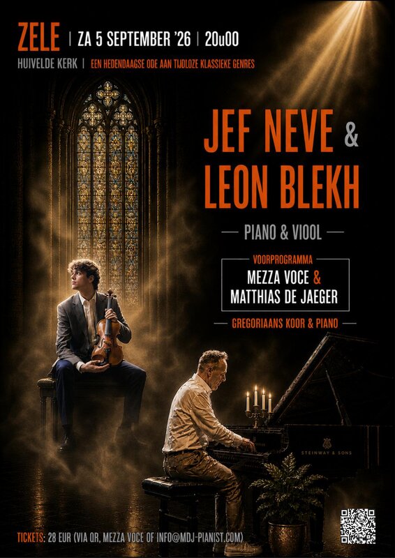 Concerten Jef Neve & Leon Blekh concert