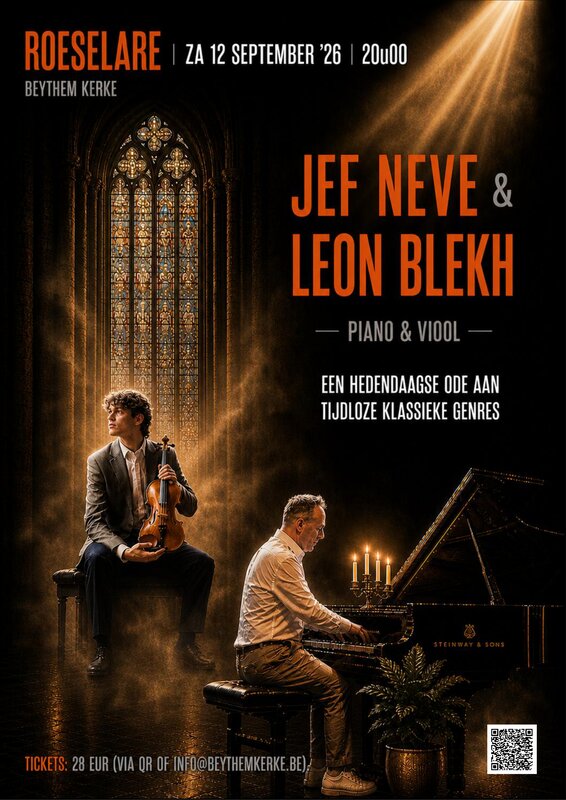 Concerten Jef Neve & Leon Blekh concert