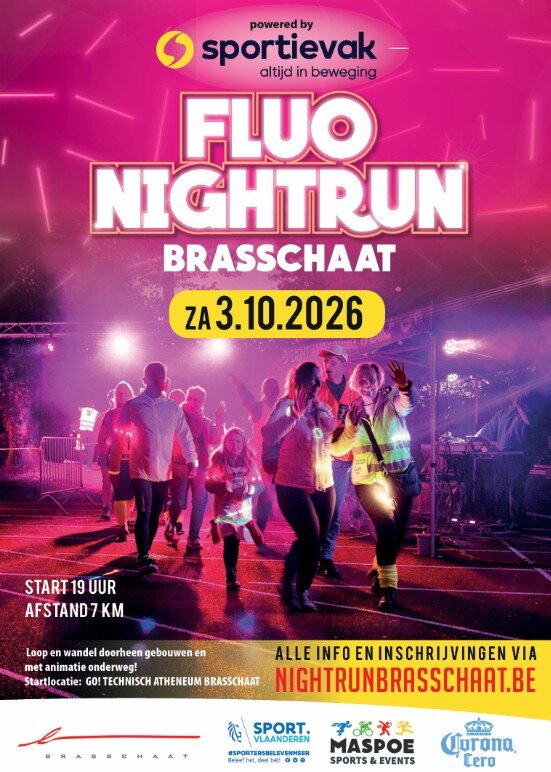 Ontspanning Fluo Nightrun Brasschaat