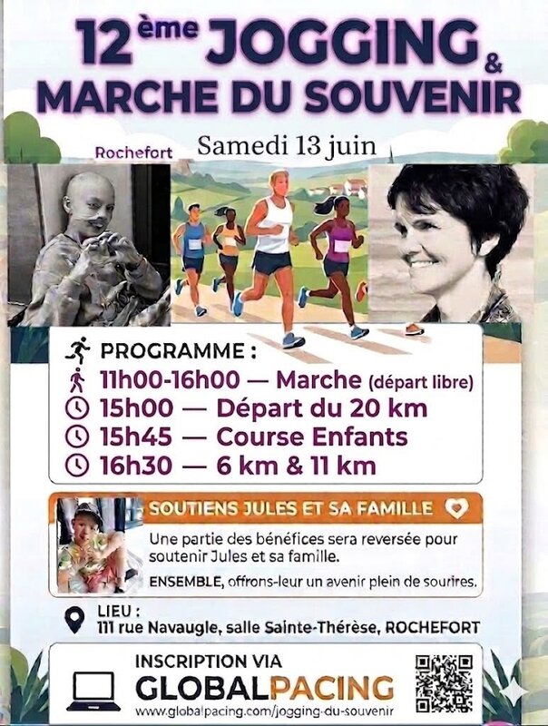 Ontspanning 12de Jogging Souvenir: Lopen voor hart de herinnering