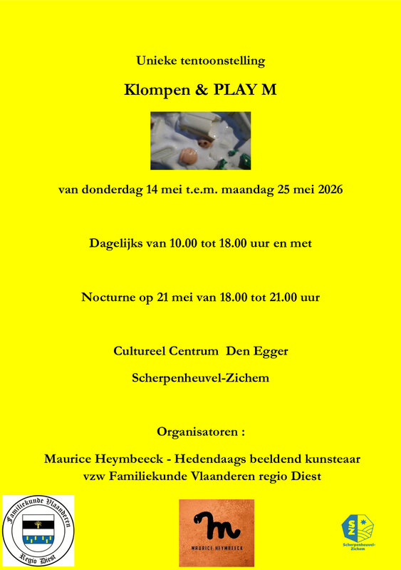 Tentoonstellingen Play M Klompen