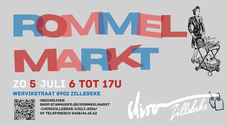 Rommelmarkt Chiro Zillebeke