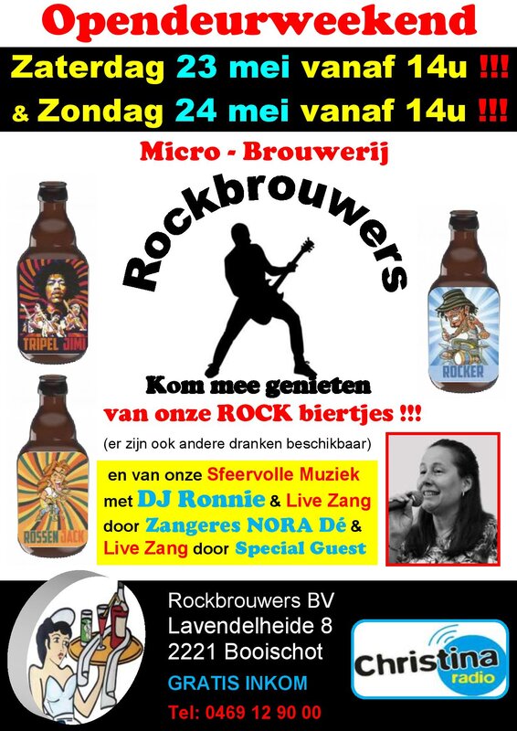Ontspanning Opendeurweekend Microbrouwerij Rockbrouwers
