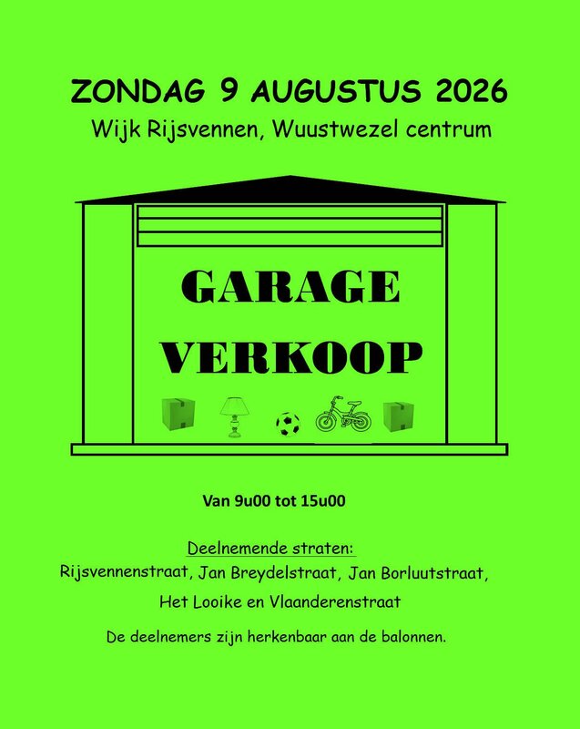  Garageverkoop Rijsvennen