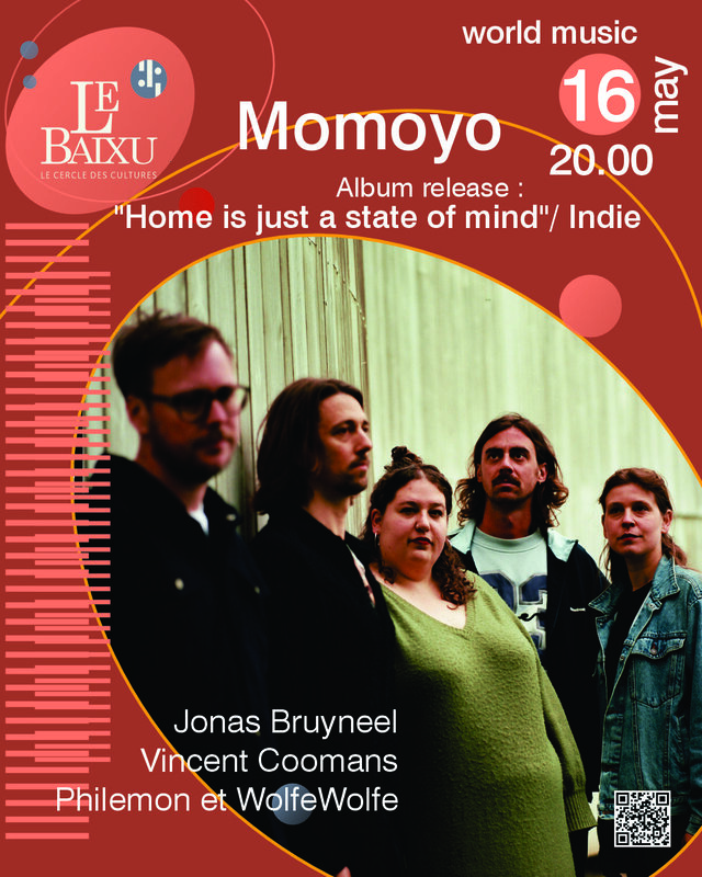 Concerten Momoyo - "Home just a state mind"
