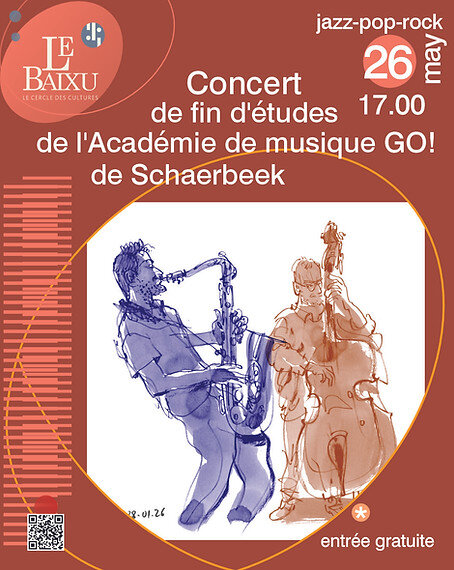 Concerten Afstudeerconcert + jamsessie - Schaerbeek Muziekacademie