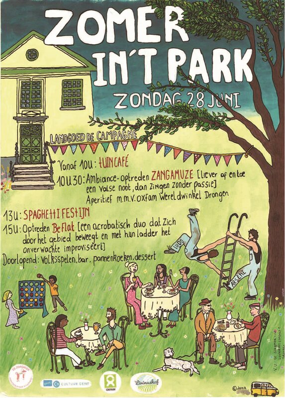 Ontspanning Zomer  t Park