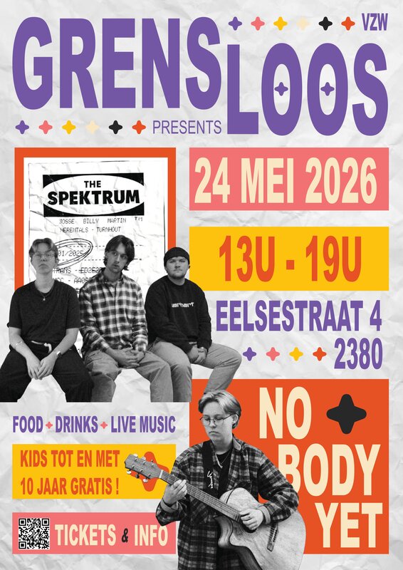 Concerten Live muziek voor Grensloos voor jong oud 