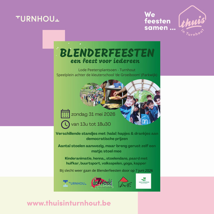Ontspanning Blenderfeesten