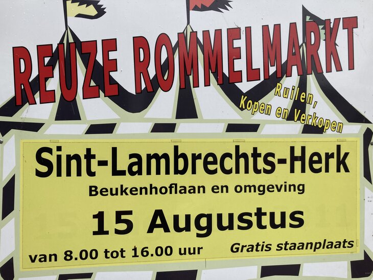  Rommelmarkt Sint-Lambrechts-Herk