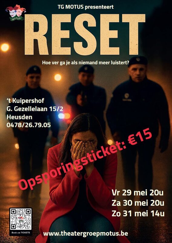 Voorstellingen Reset - theatervoorstelling