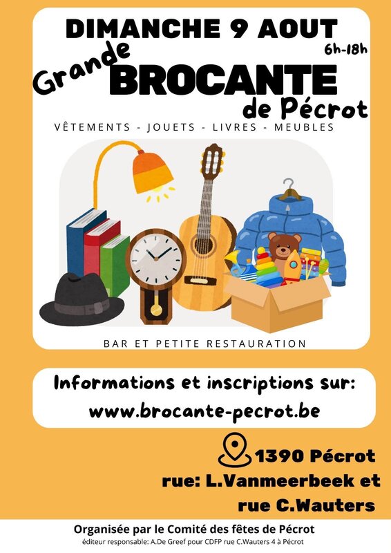  De grote rommelmarkt Pécrot