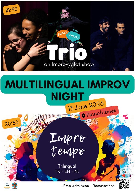 Voorstellingen Meertalige improvisatieavond Pianofabriek