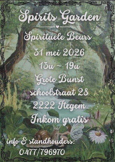 Voordrachten Spirits Garden - spirituele beurs