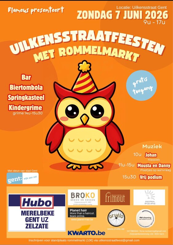  Uilkensstraatfeesten rommelmarkt