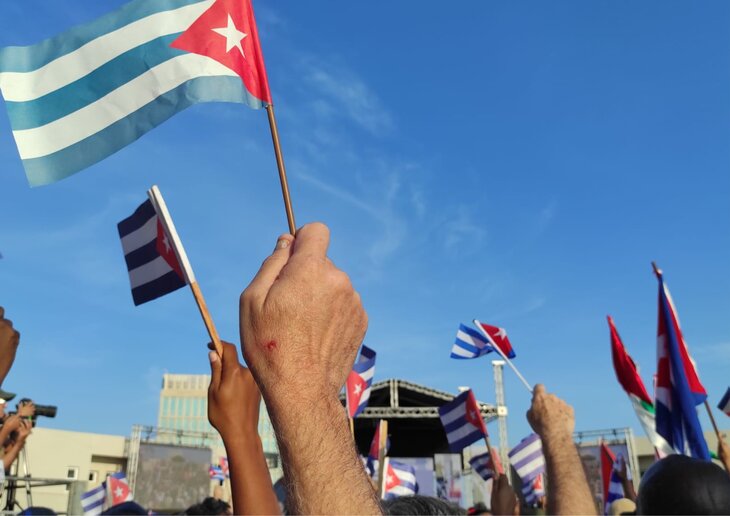 Voordrachten Solidariteit Cuba: Cubaanse maaltijd, documentaire Gesprek