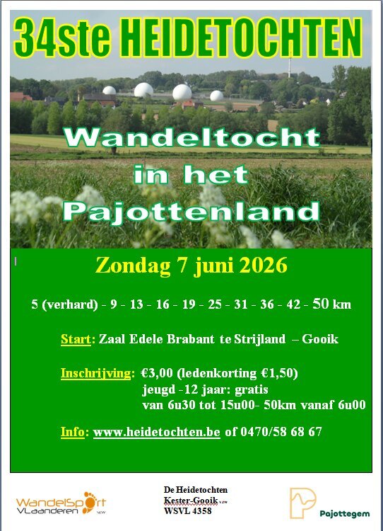 Ontspanning 34ste Heidetochten