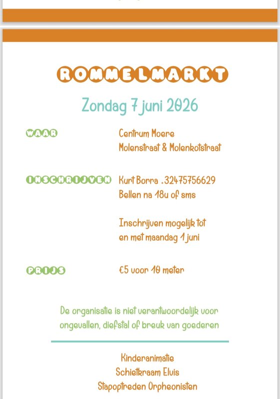  Wijk rommelmarkt kleine kermis fanfare feesttent