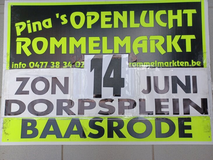  Pina s Jaarlijkse Openluchtrommelmarkten Baasrode ( Dendermonde )