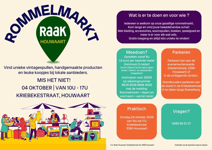  Gezellige Rommelmarkt randanimatie