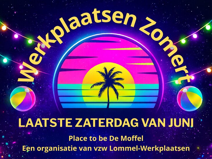 Ontspanning Werkplaatsen Zomert ~ Fluo Fiesta